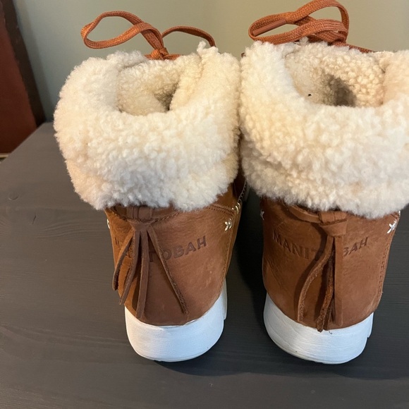 Manitobah Pacific Hiker Waterproof Leather Boots NEW - Picture 7 of 9